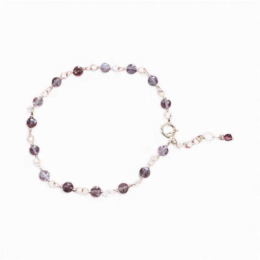 Lilac Spinel Bracelet