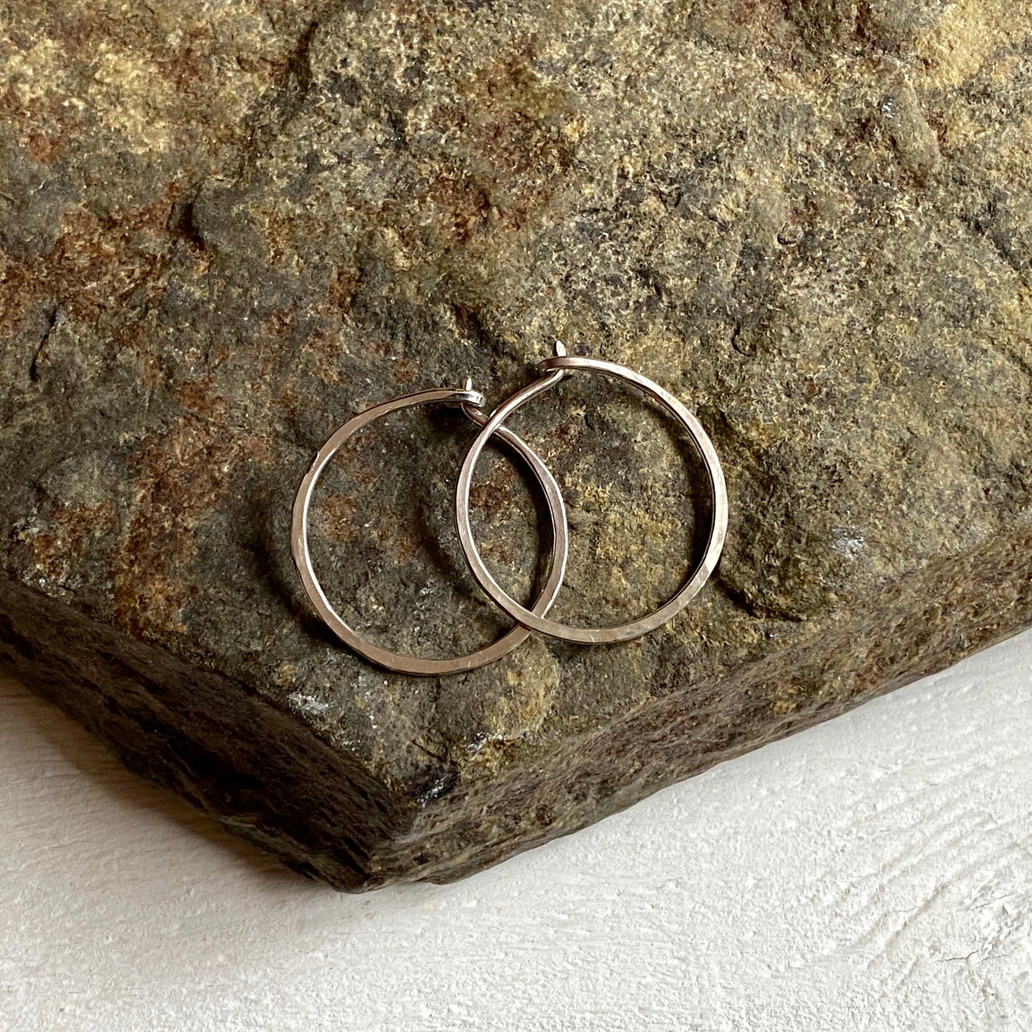 Textured Hoop Earrings