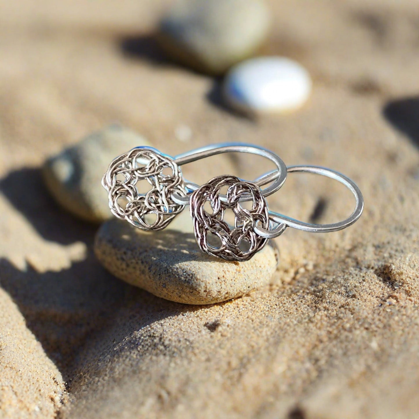 Tiny Crochet Earrings