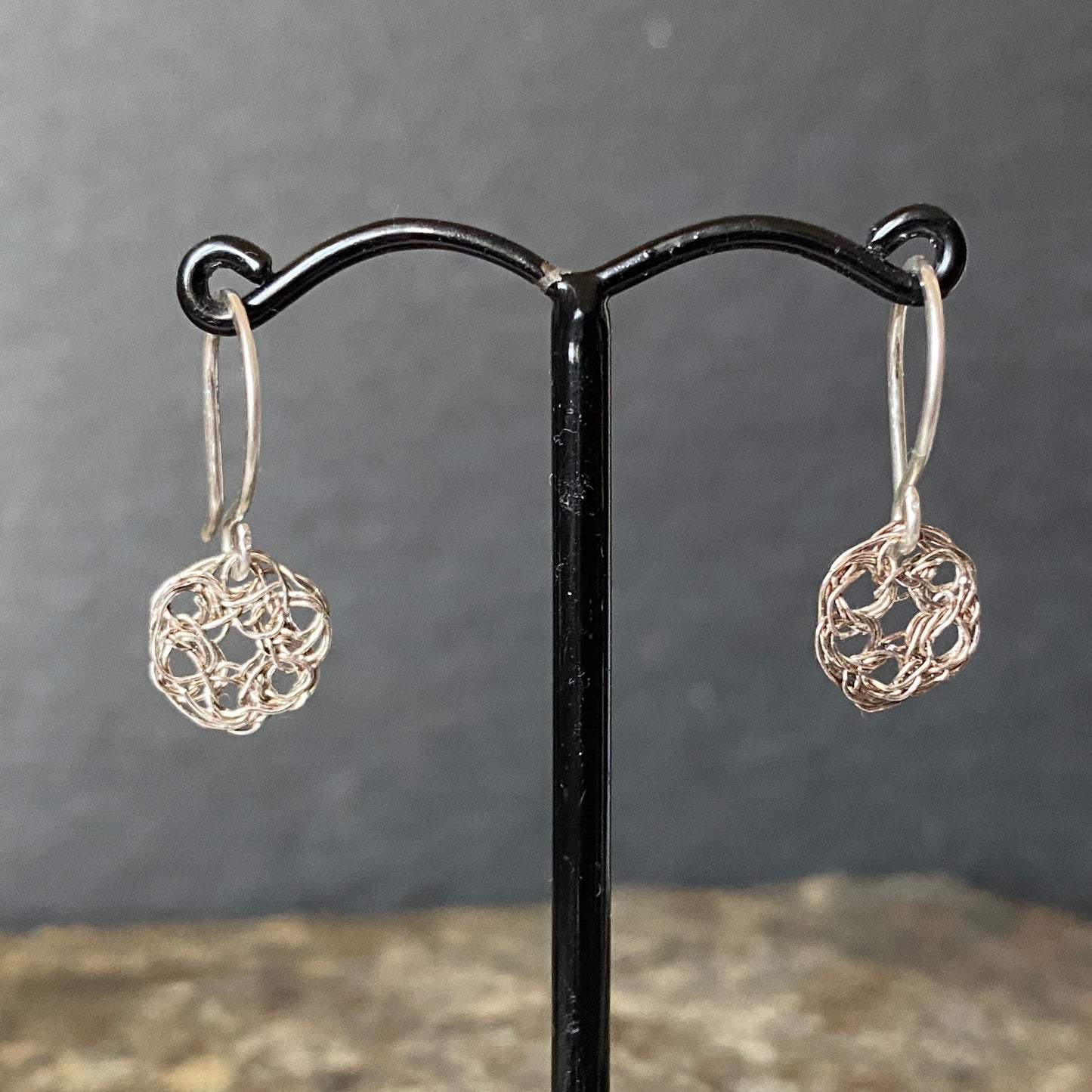 Tiny Crochet Earrings
