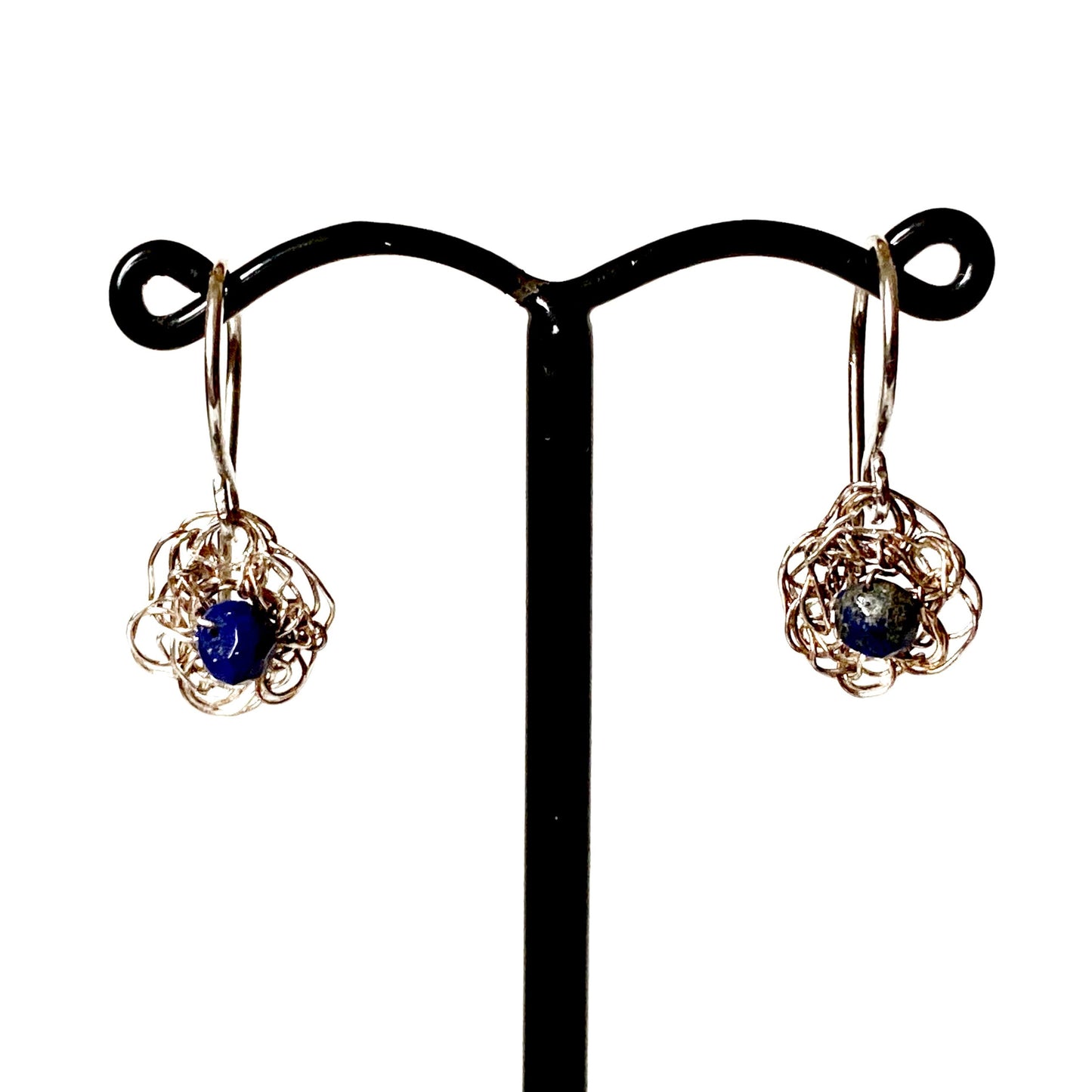 Tiny Flower Drop Earrings