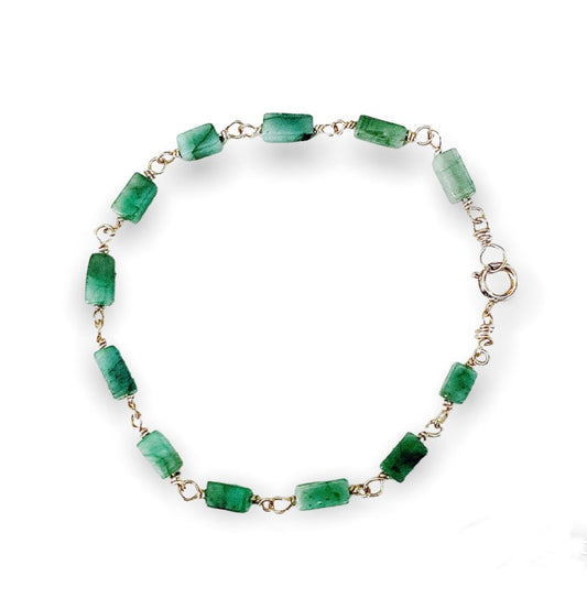 Emerald bracelet