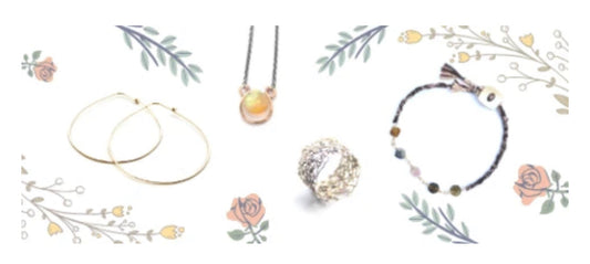 Crocheted Necklace with Peridot Beads