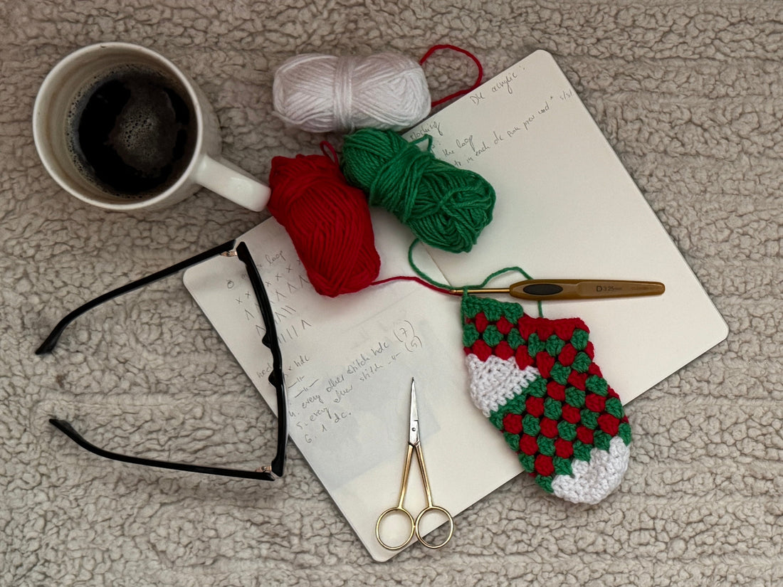 Christmas Stocking Crochet Workshop - Materials Included