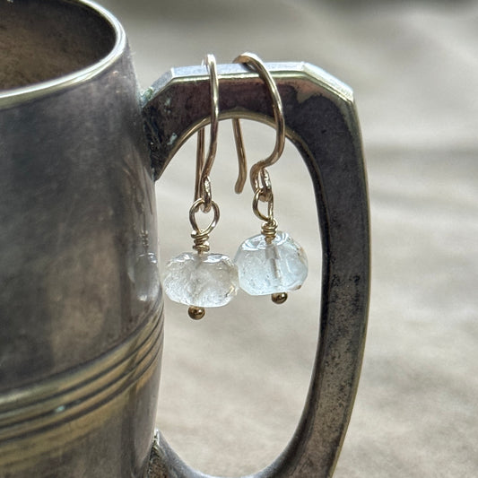 Golden Topaz Earrings