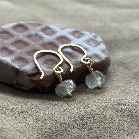 Golden Topaz Earrings