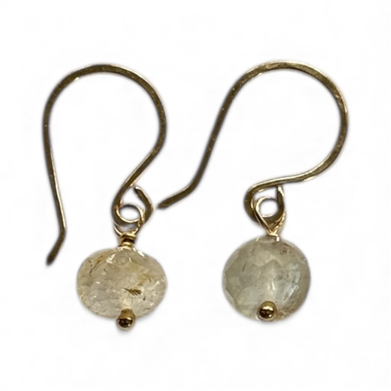 Golden Topaz Earrings