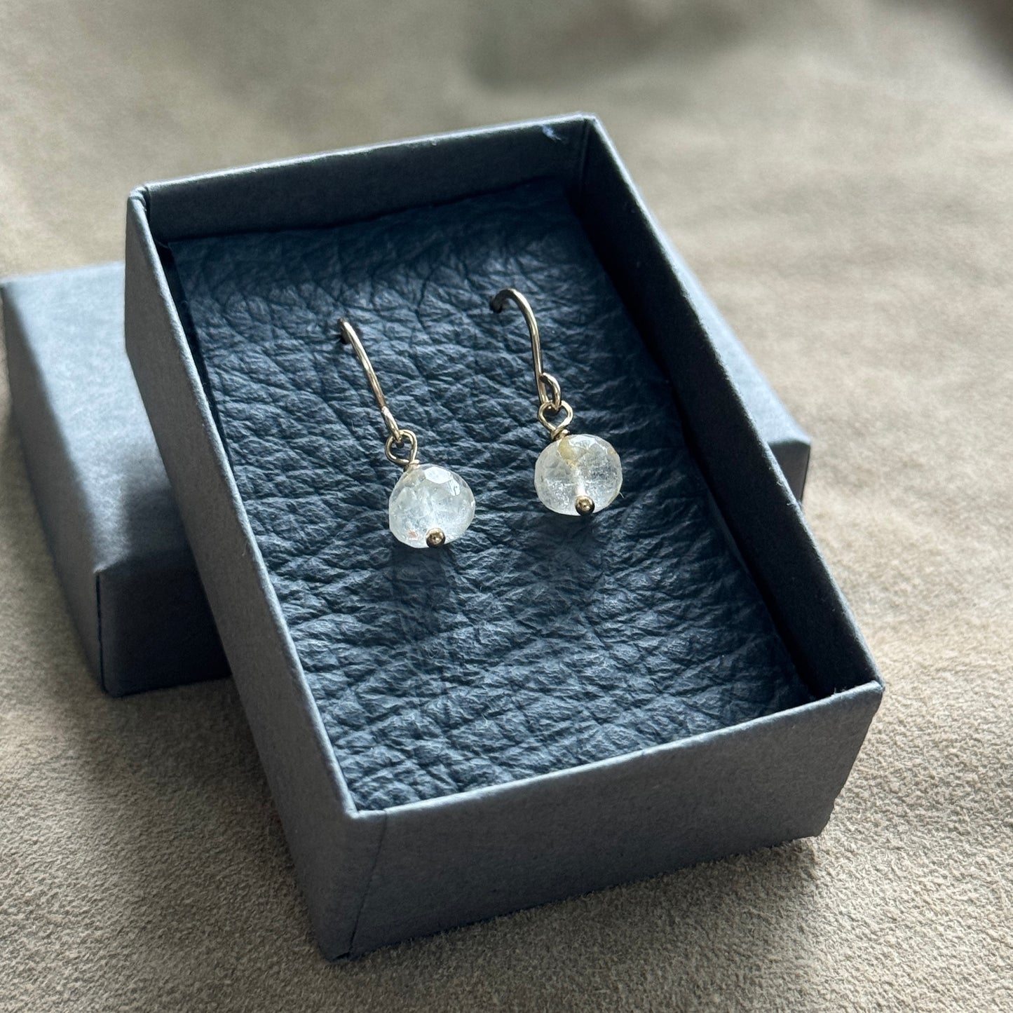 Golden Topaz Earrings