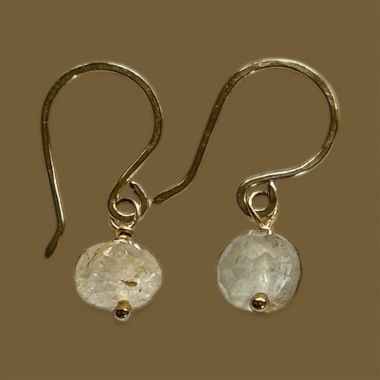 Golden Topaz Earrings
