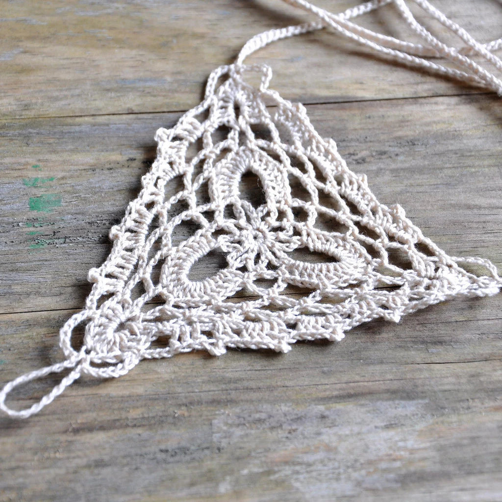 Boho Barefoot Sandals Crochet Pattern (Digital Download)